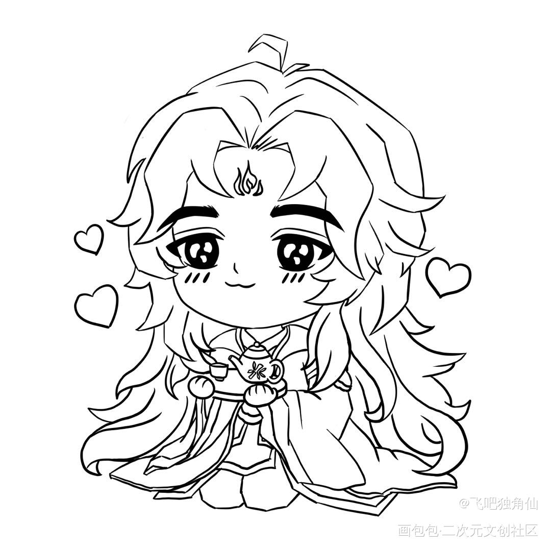 洛冰河_人渣反派自救系统绘画作品