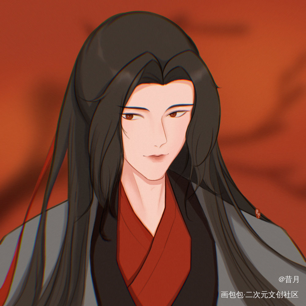 老祖羡_魔道祖师忘羡魏无羡绘画作品