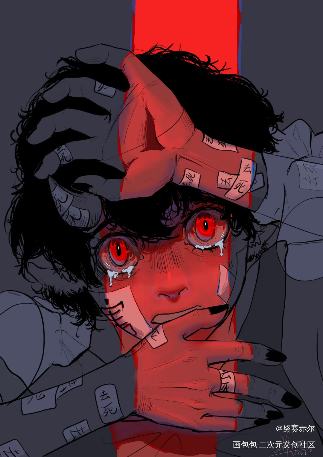 个人创作（不可以未经授权使用！_接稿绘画作品