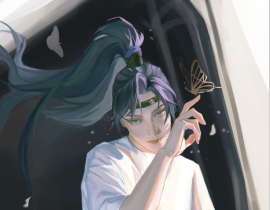 现代版的芙蓉_绘画作品