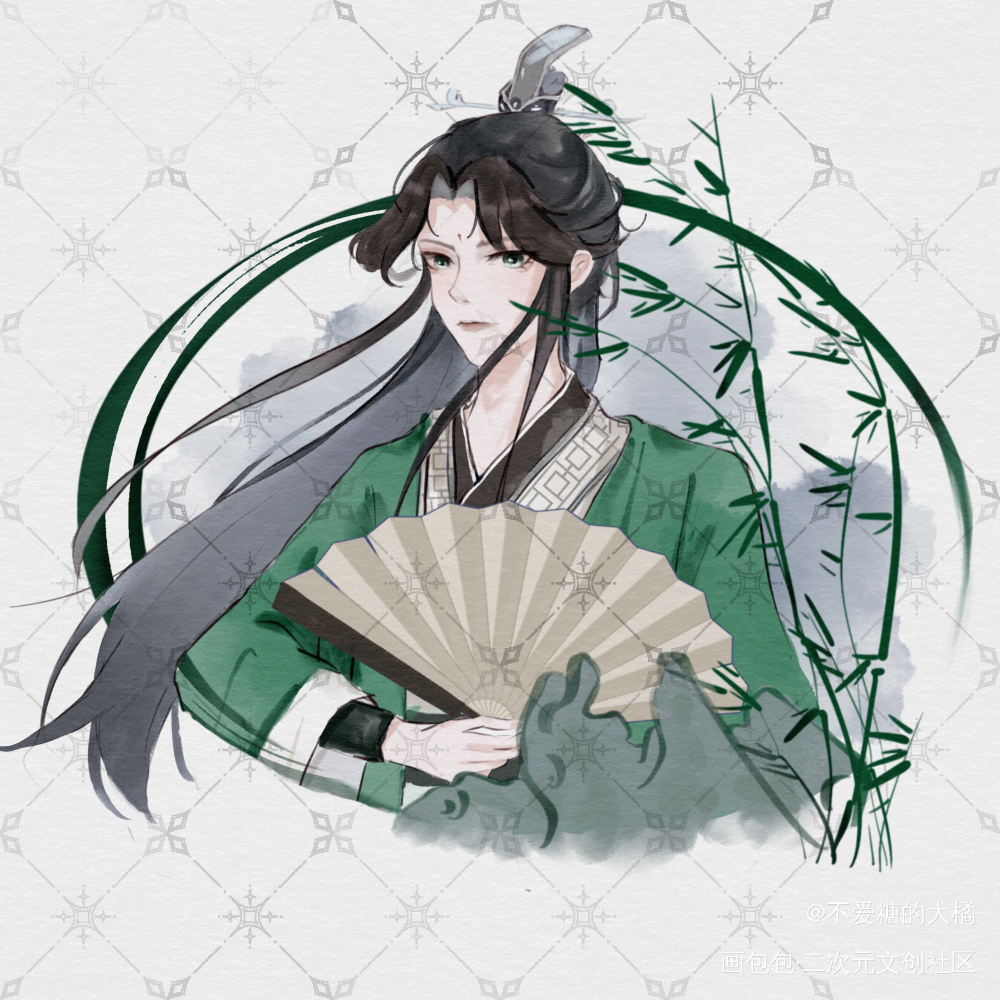_人渣反派自救系统冰秋约稿绘画作品