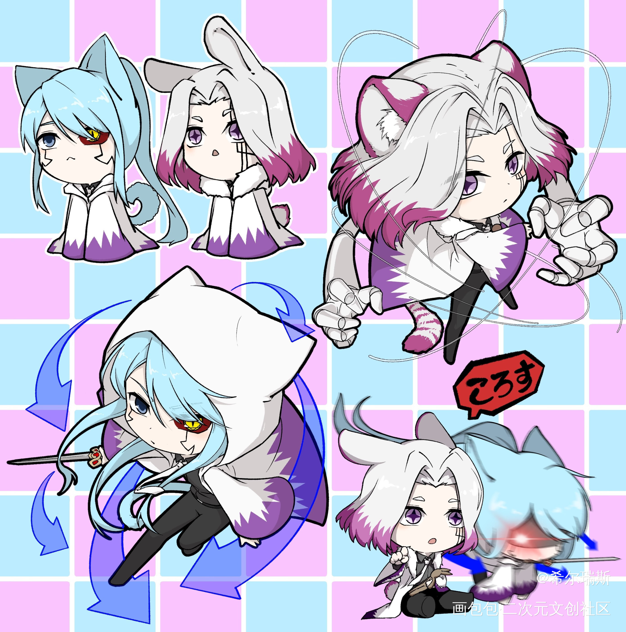 诡计多端的男通讯录_物理魔法使马修绘画作品