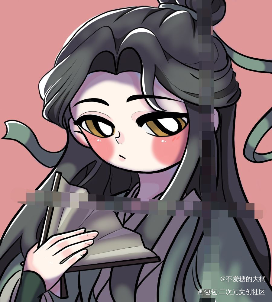 _人渣反派自救系统冰秋约稿绘画作品