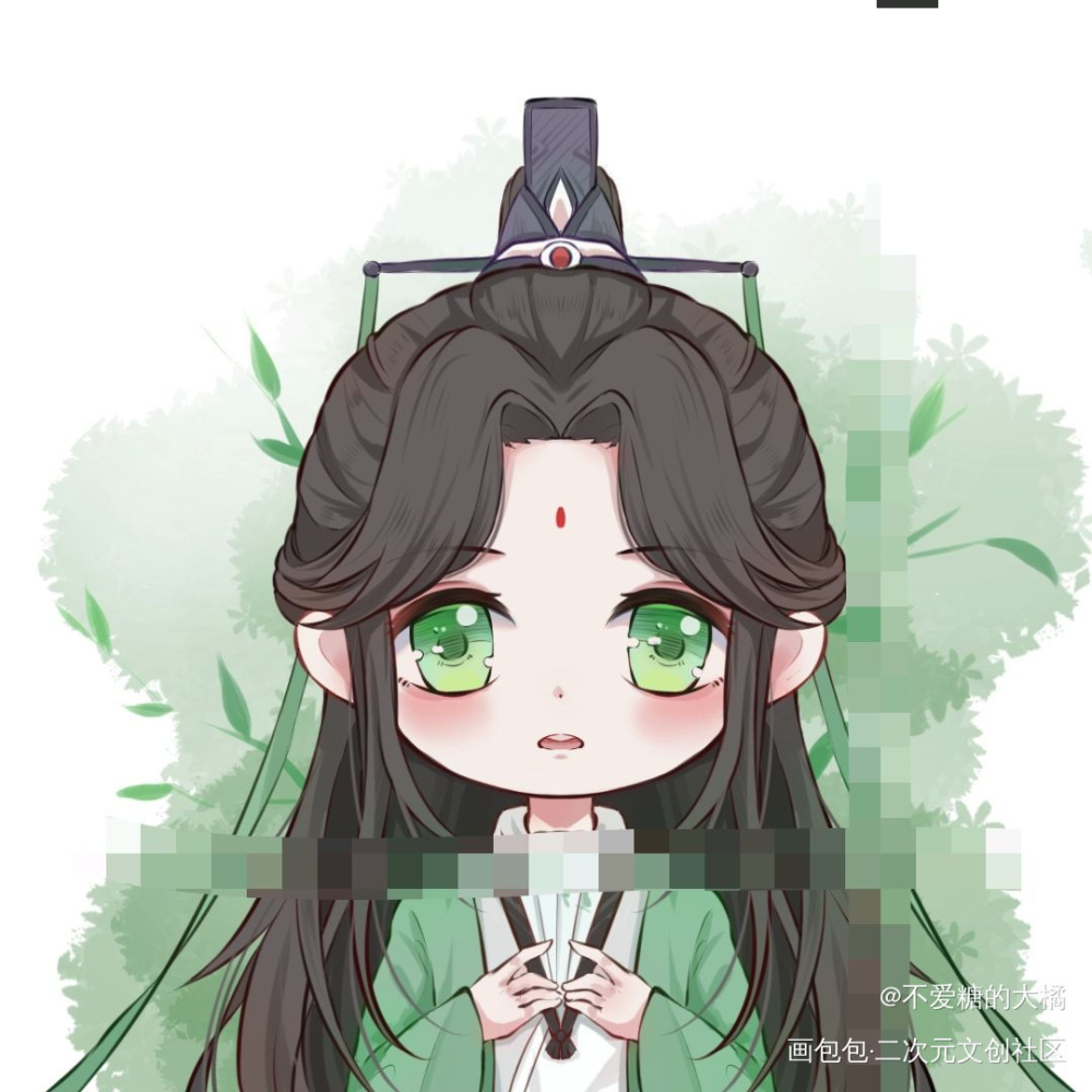 好可爱啊(˵¯͒〰¯͒˵)_人渣反派自救系统冰秋约稿绘画作品