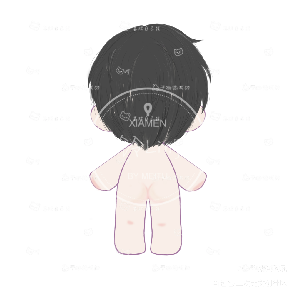 张起灵娃稿 盗墓笔记_盗墓笔记绘画作品