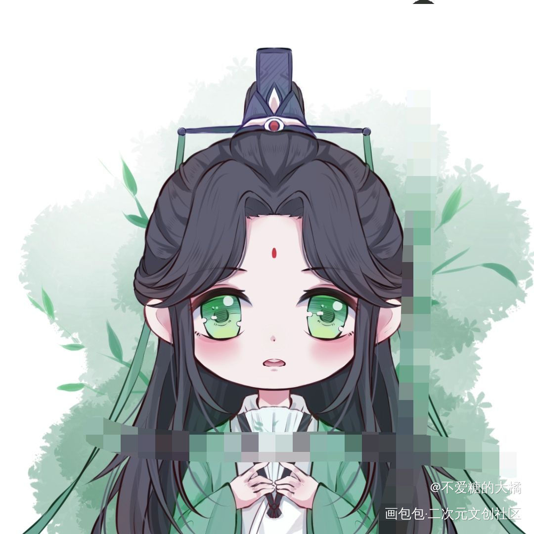 好可爱啊(˵¯͒〰¯͒˵)_人渣反派自救系统冰秋约稿绘画作品