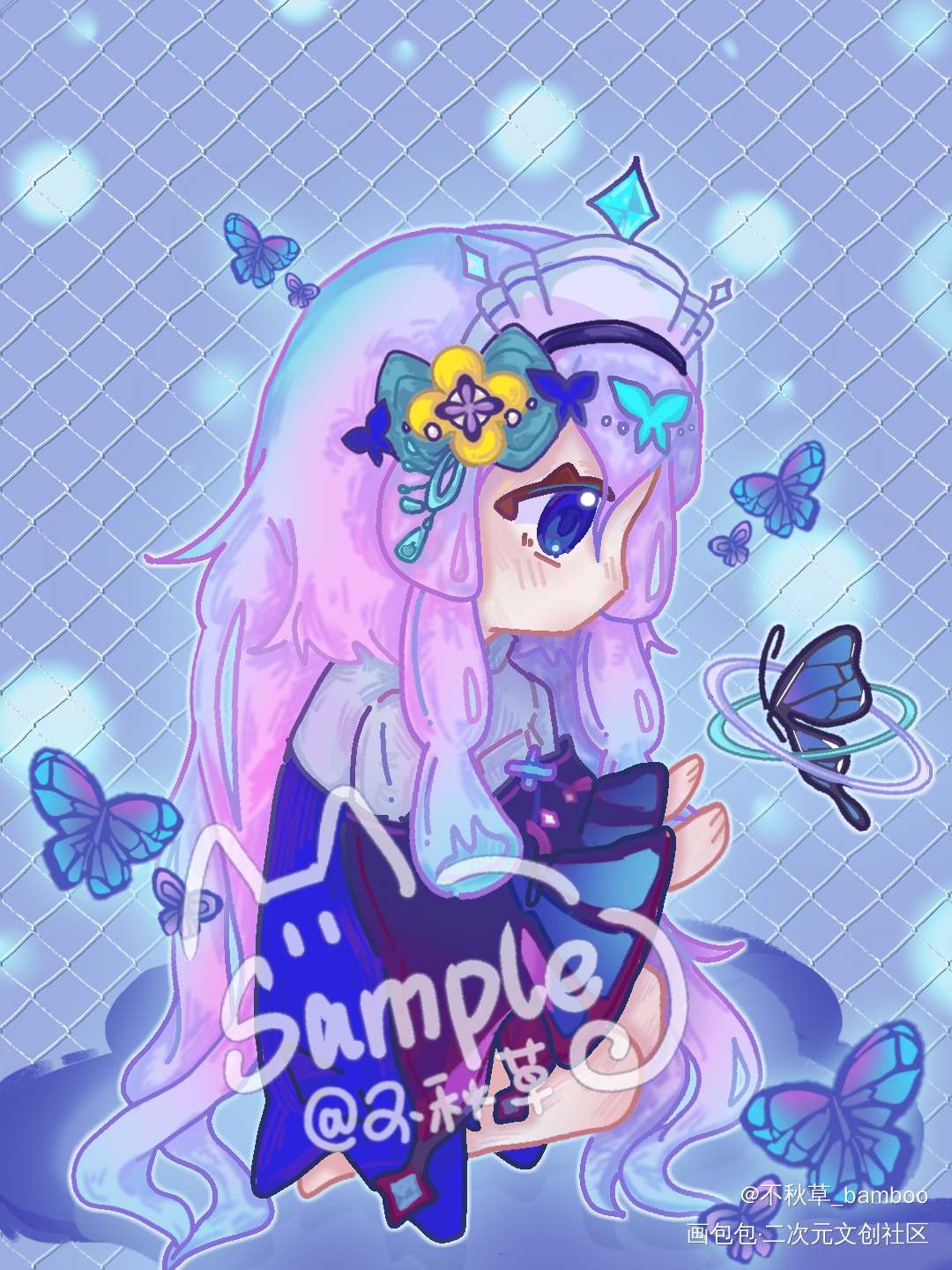 现稿20r➕自带价_二创绘画作品