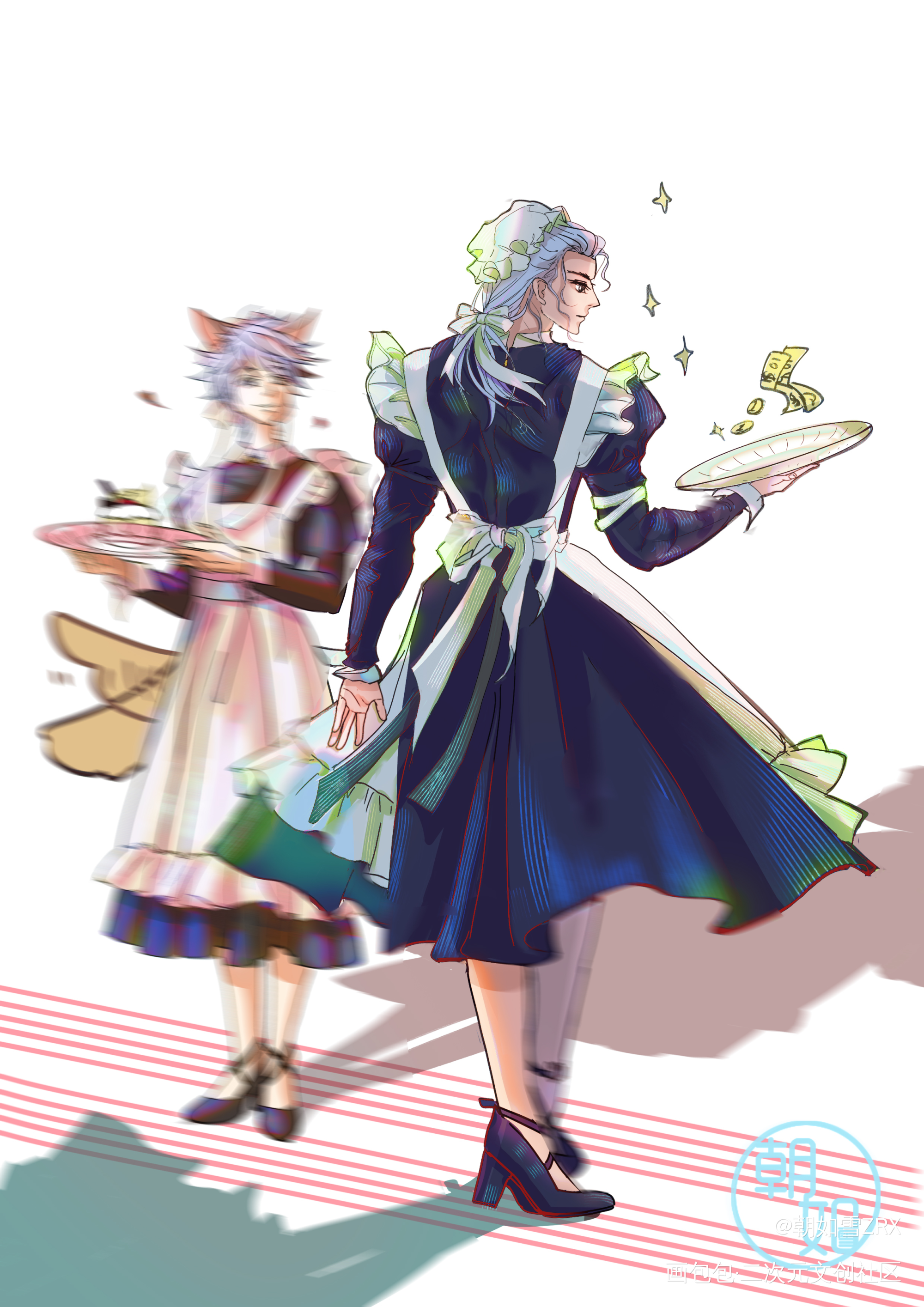 女装铠约_王者荣耀铠约绘画作品