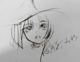 小女巫_绘画作品