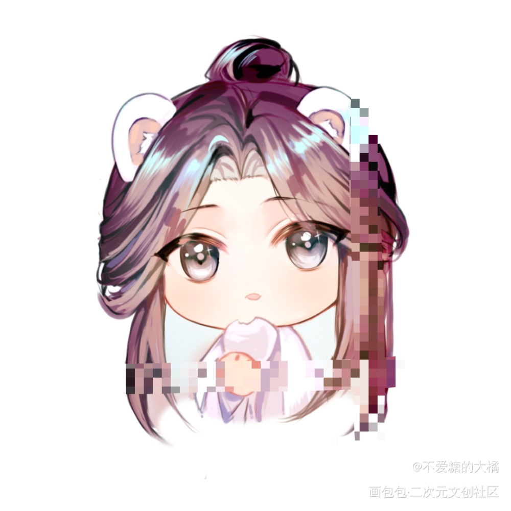 _天官赐福花怜约稿绘画作品