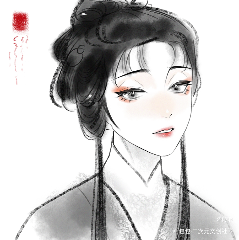 故人是谁_红楼梦林黛玉绘画作品