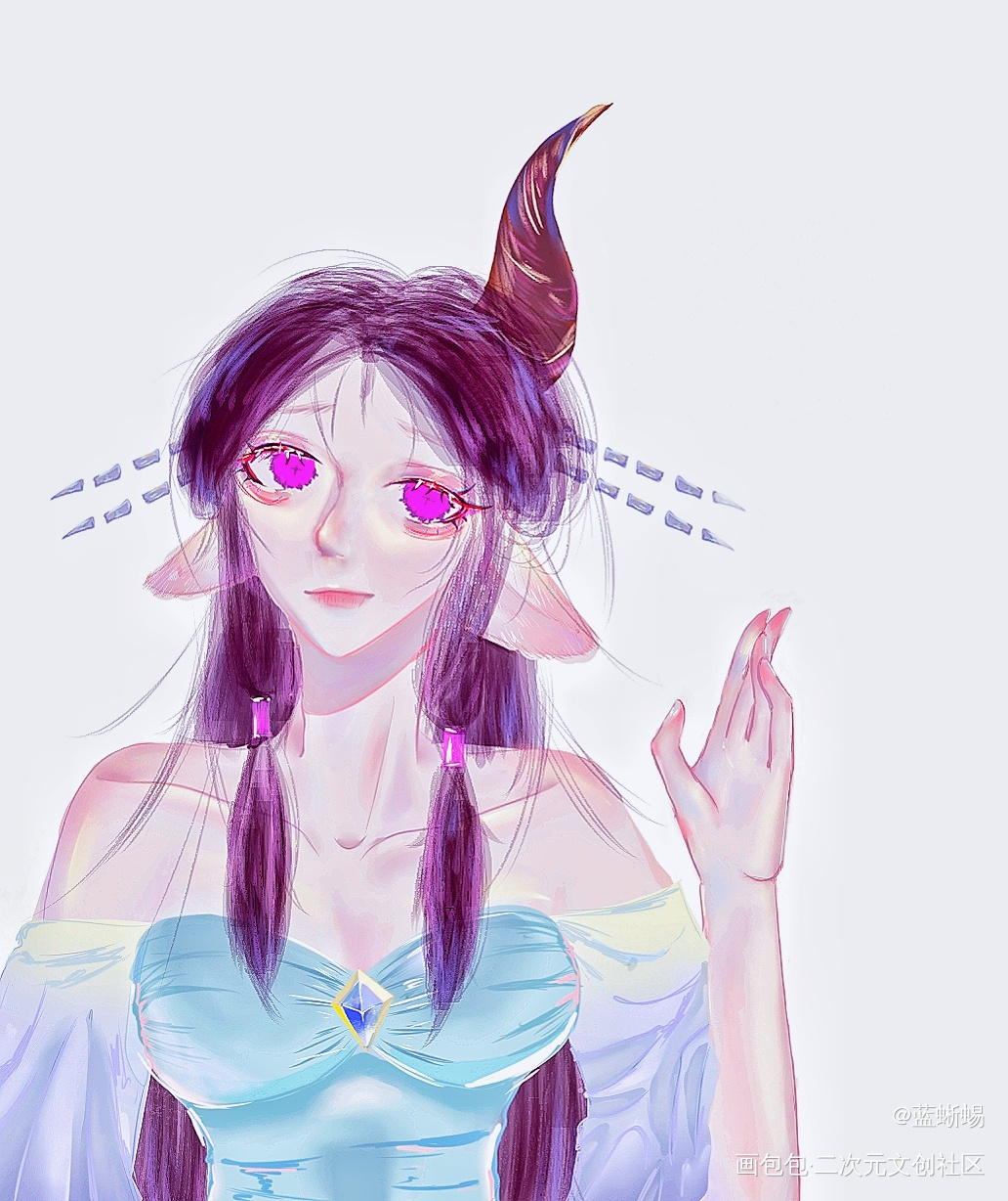 oc桑晴_板绘涂桑晴oc绘画作品