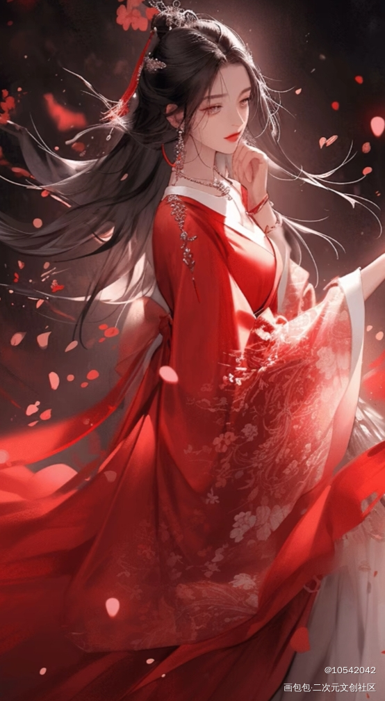 _天官赐福四格漫绘画作品