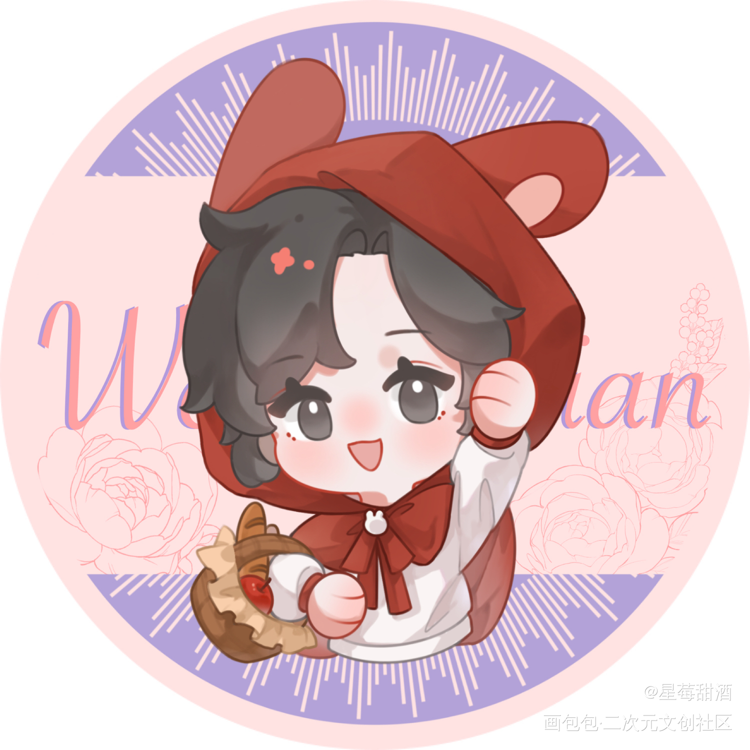 魏无羡生贺头像第②弹♡_魔道祖师忘羡蓝忘机魏无羡Q版我要上首推绘画作品