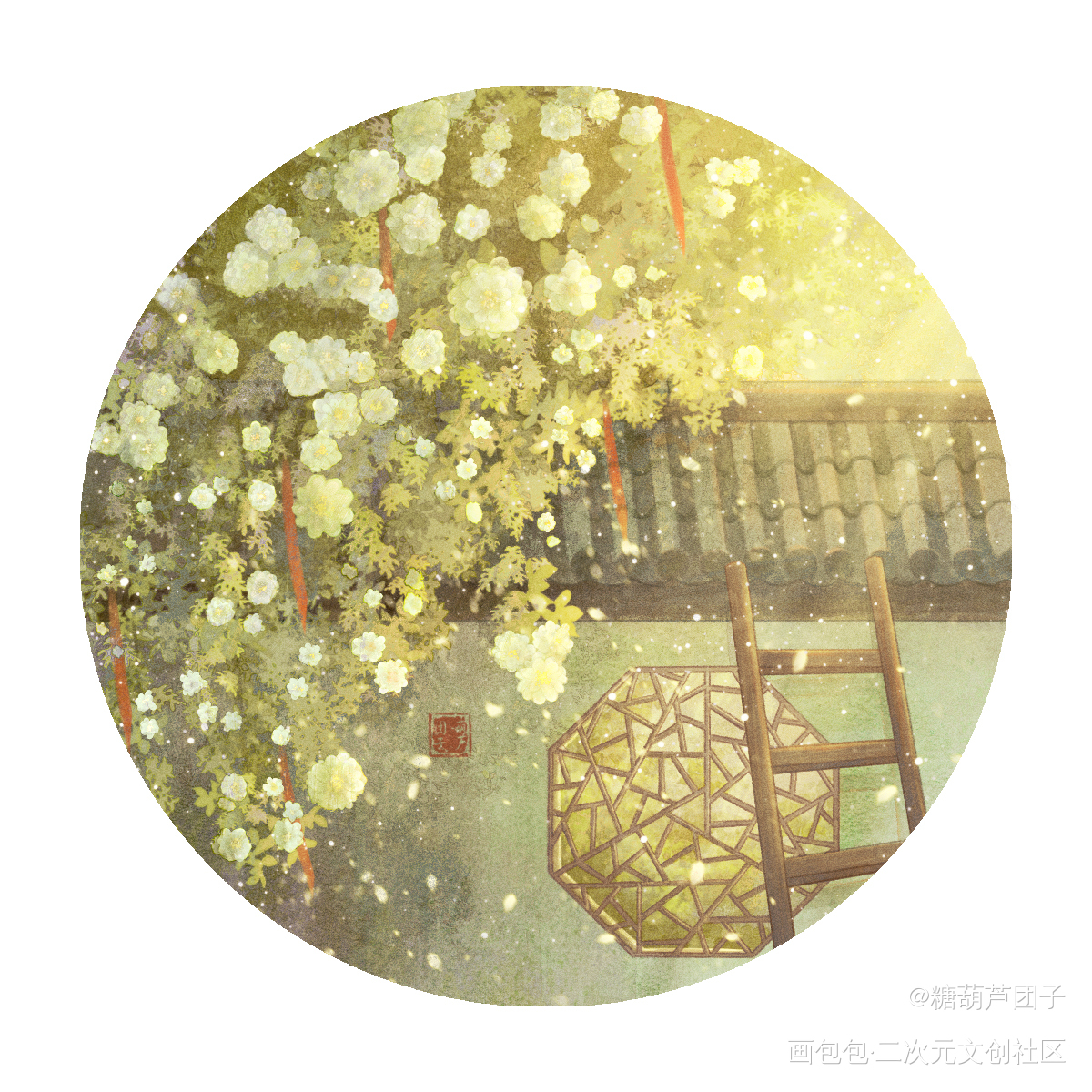 小景_板绘涂古风绘画练习原创绘画作品