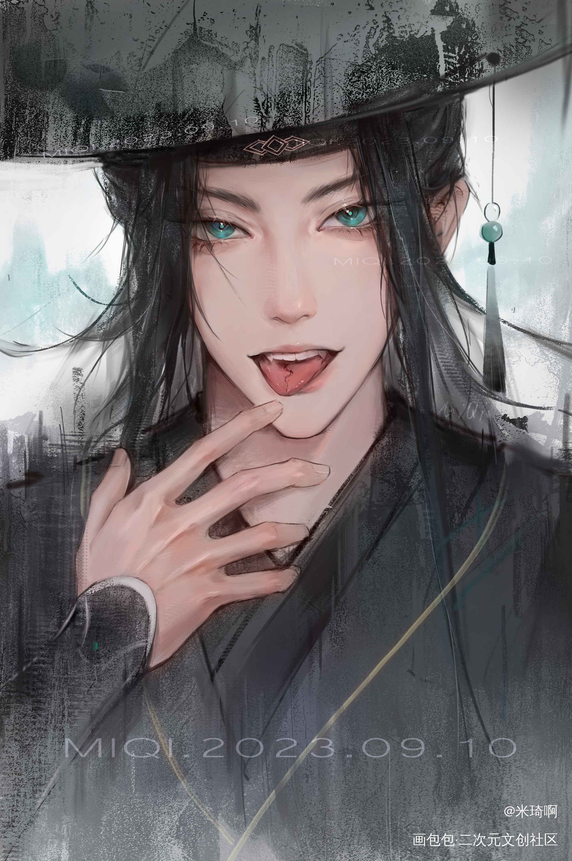 上色版_代号鸢板绘涂代号鸢张飞画画绘画作品