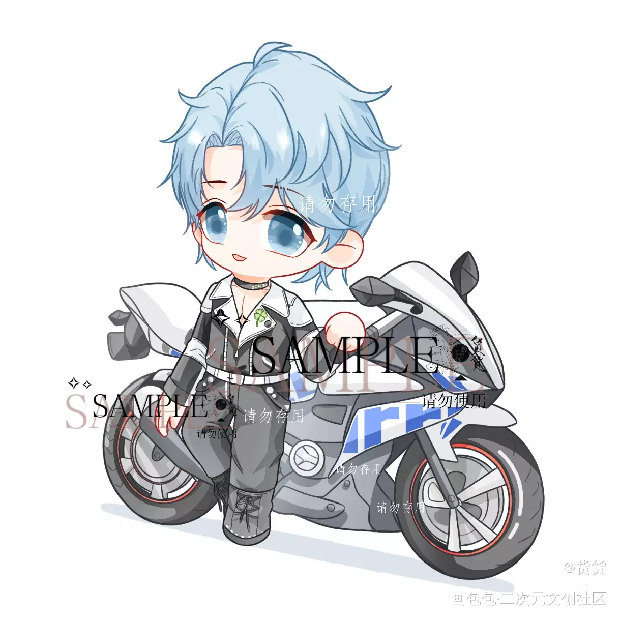 _Q版付费委托客单展示约稿绘画作品