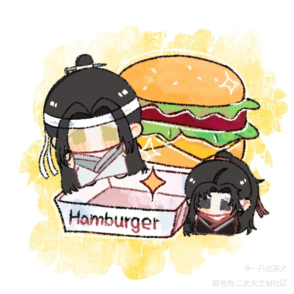 _魔道祖师绘画作品