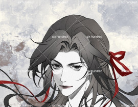 水墨风单色调魏无羡_绘画作品