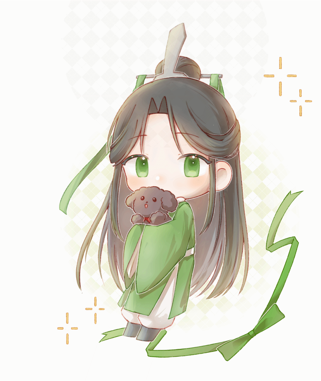 _人渣反派自救系统沈清秋0921生日快乐沈清秋Q版绘画作品