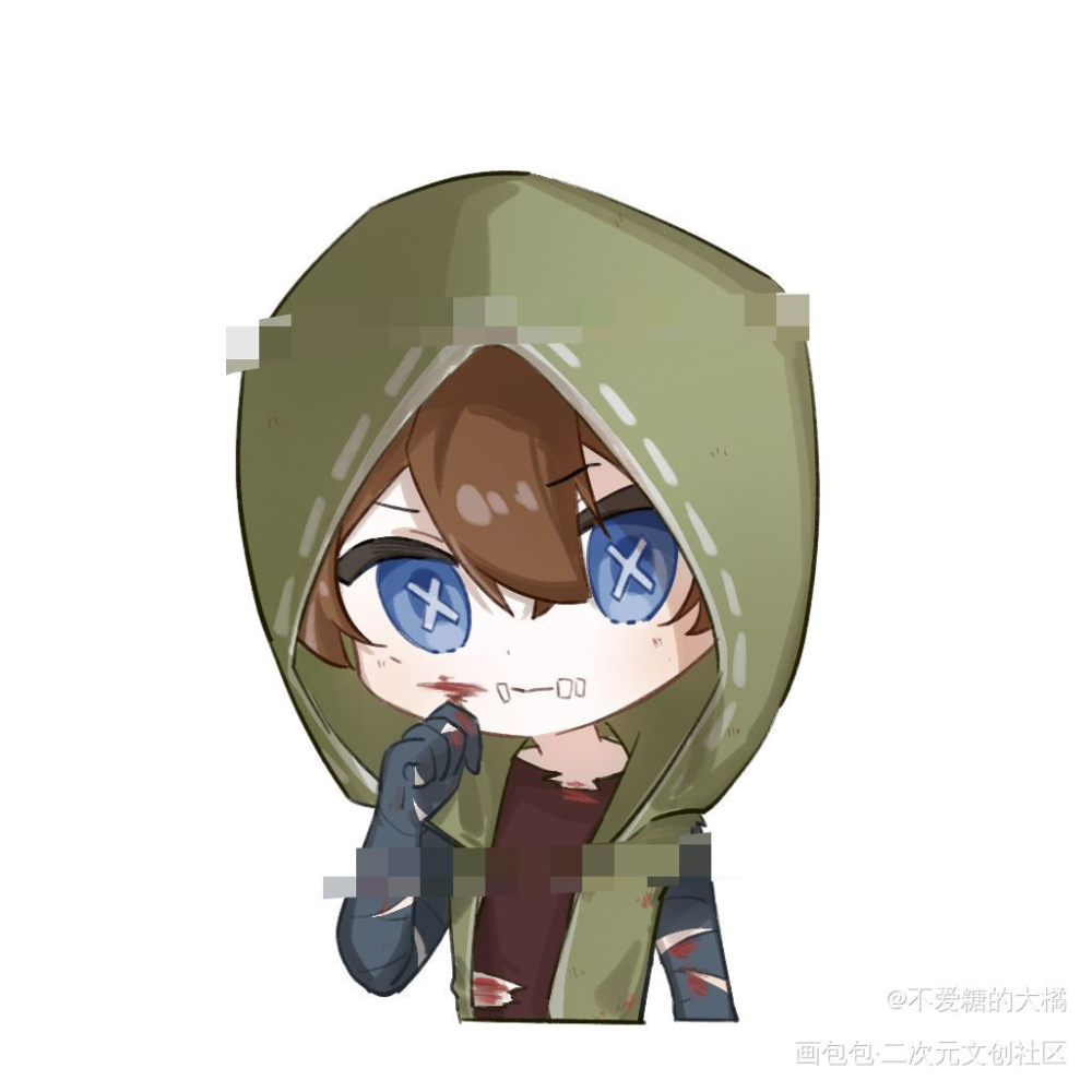 战损佣兵_第五人格佣兵绘画作品