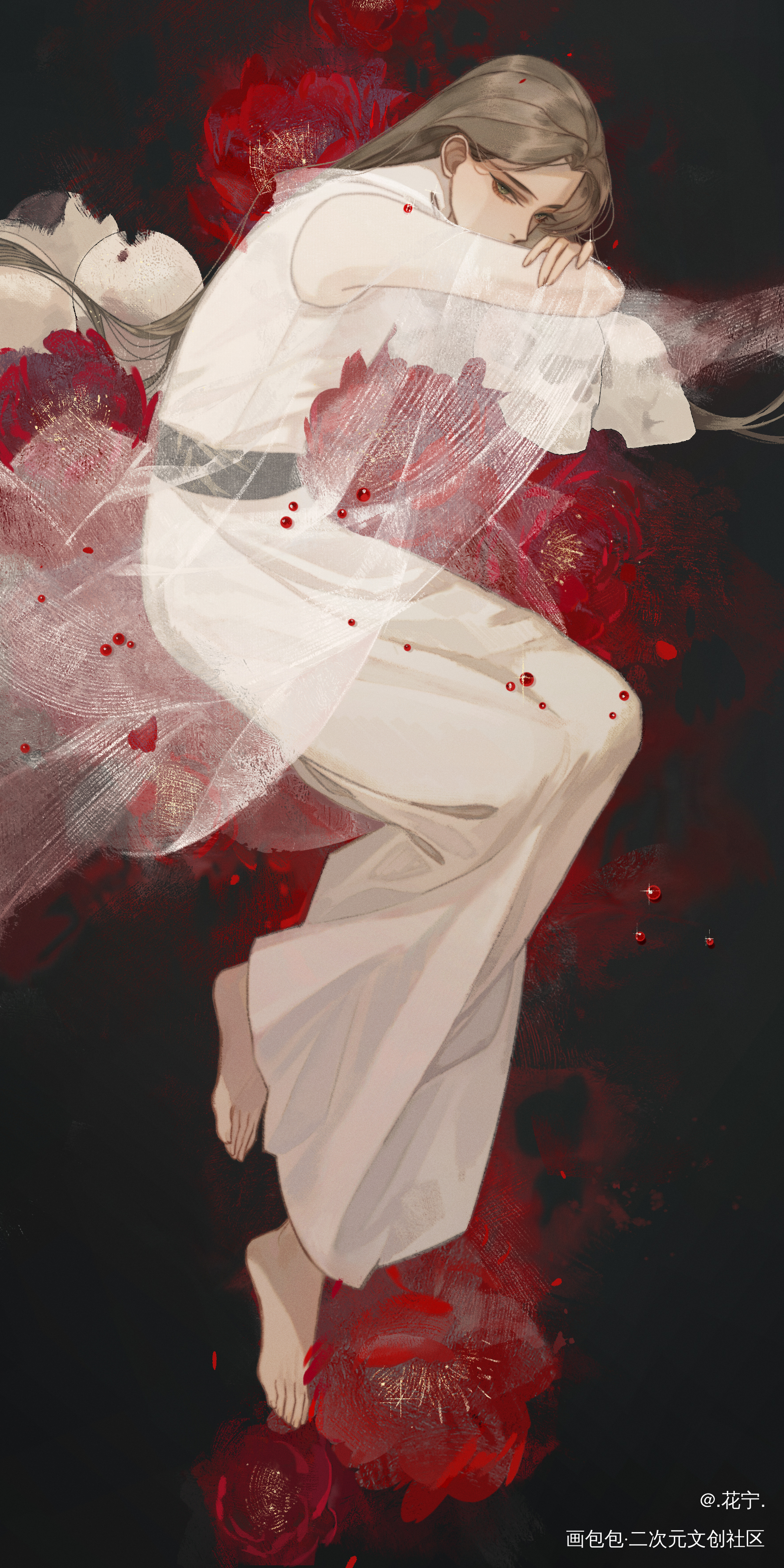 oc_古风摸鱼原创oc绘画作品