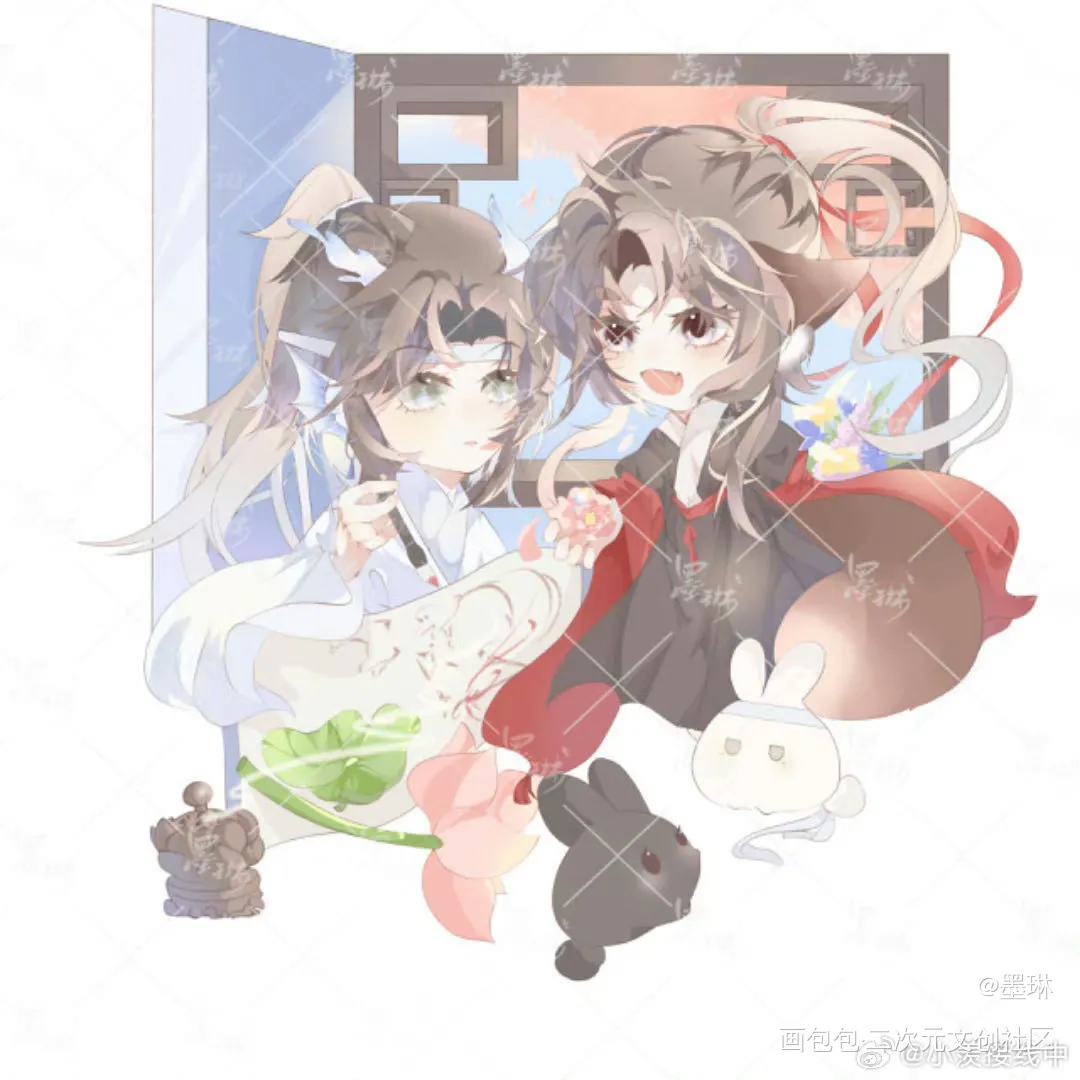 _魔道祖师绘画作品