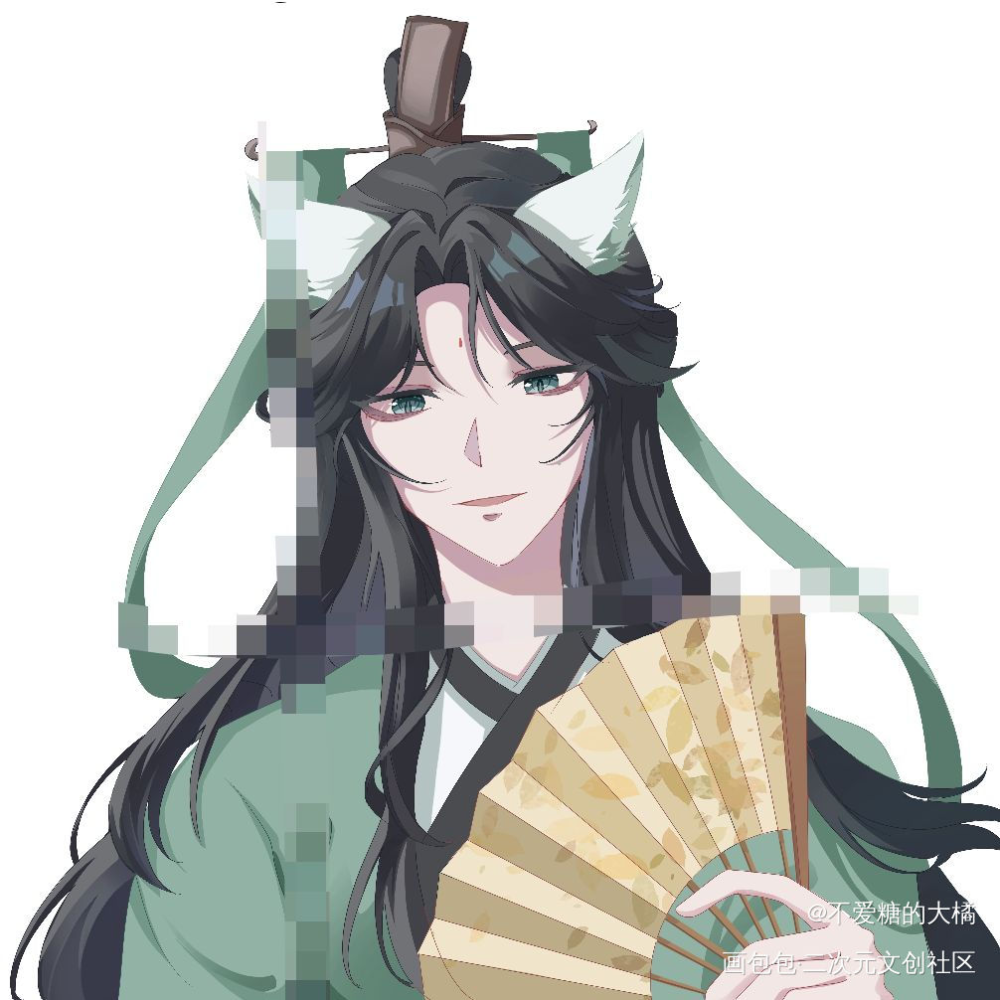 _人渣反派自救系统冰秋沈清秋绘画作品