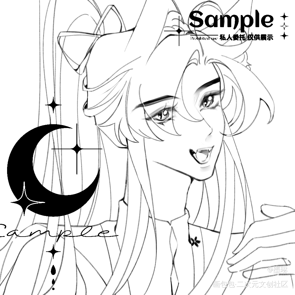 少年狐羡😍😍_魔道祖师绘画作品