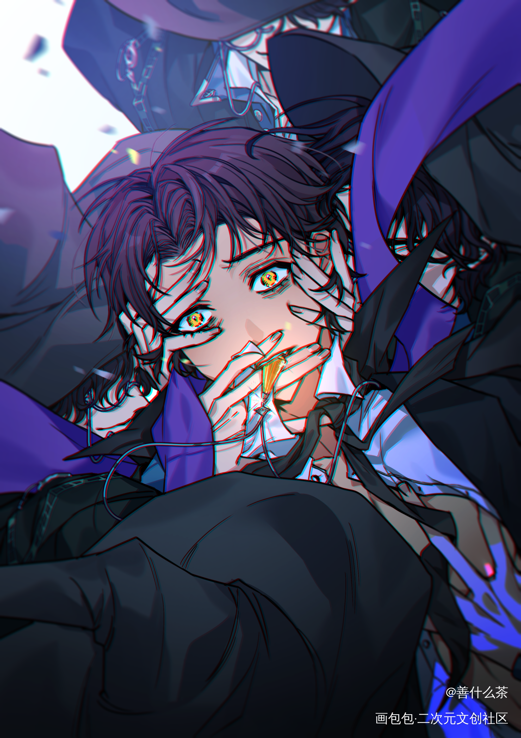 【诡秘之主/蒙克/⚠️性转】_诡秘之主阿蒙克莱恩蒙克绘画作品