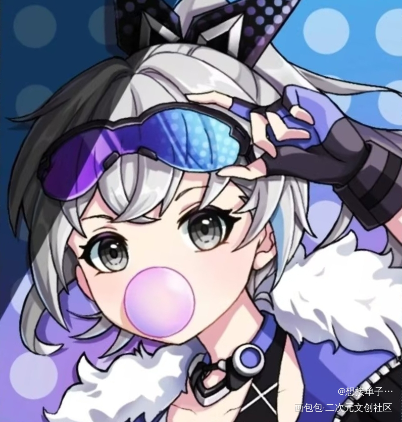 崩坏星穹铁道_银狼（二创绘画）_崩坏星穹铁道接单指绘二创绘画作品