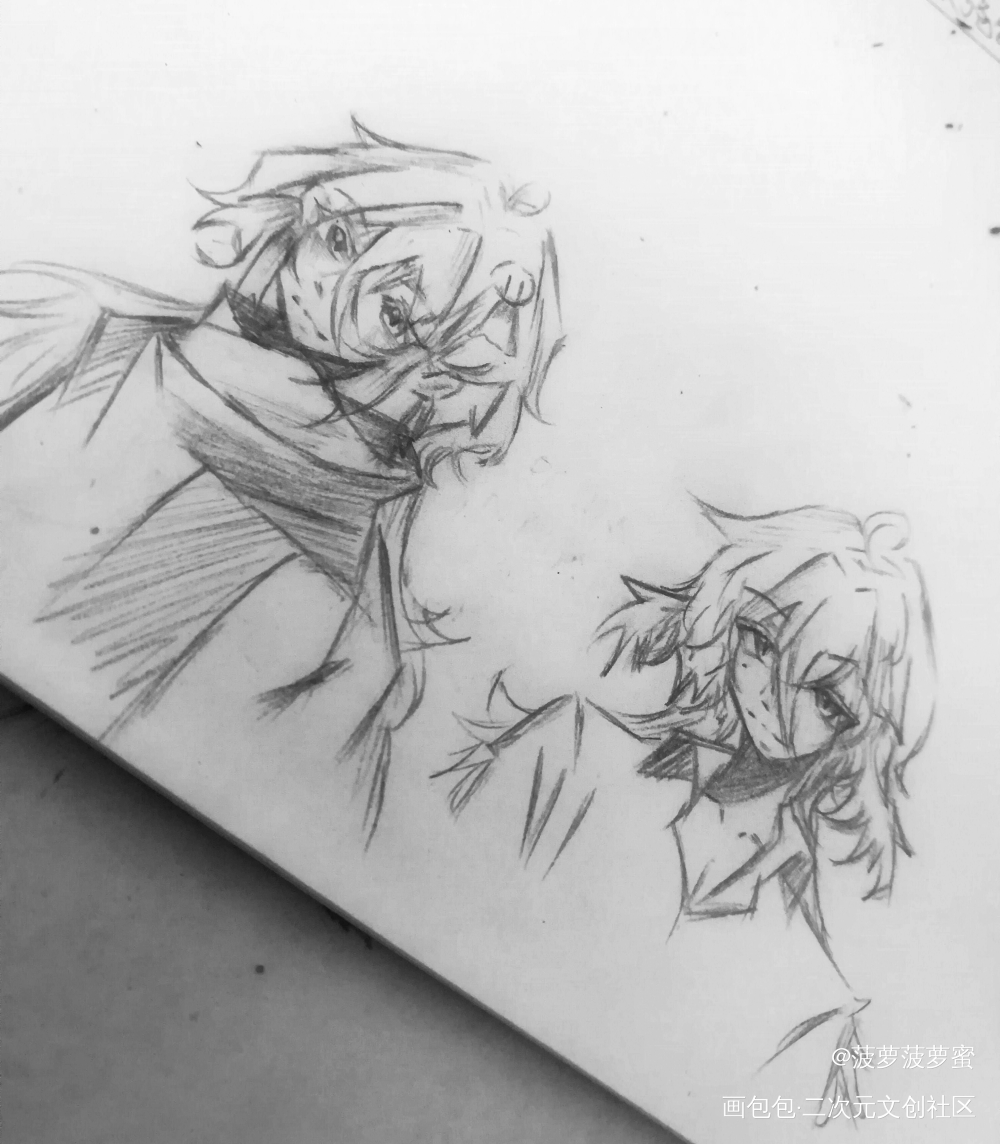 _铅笔oc绘画作品