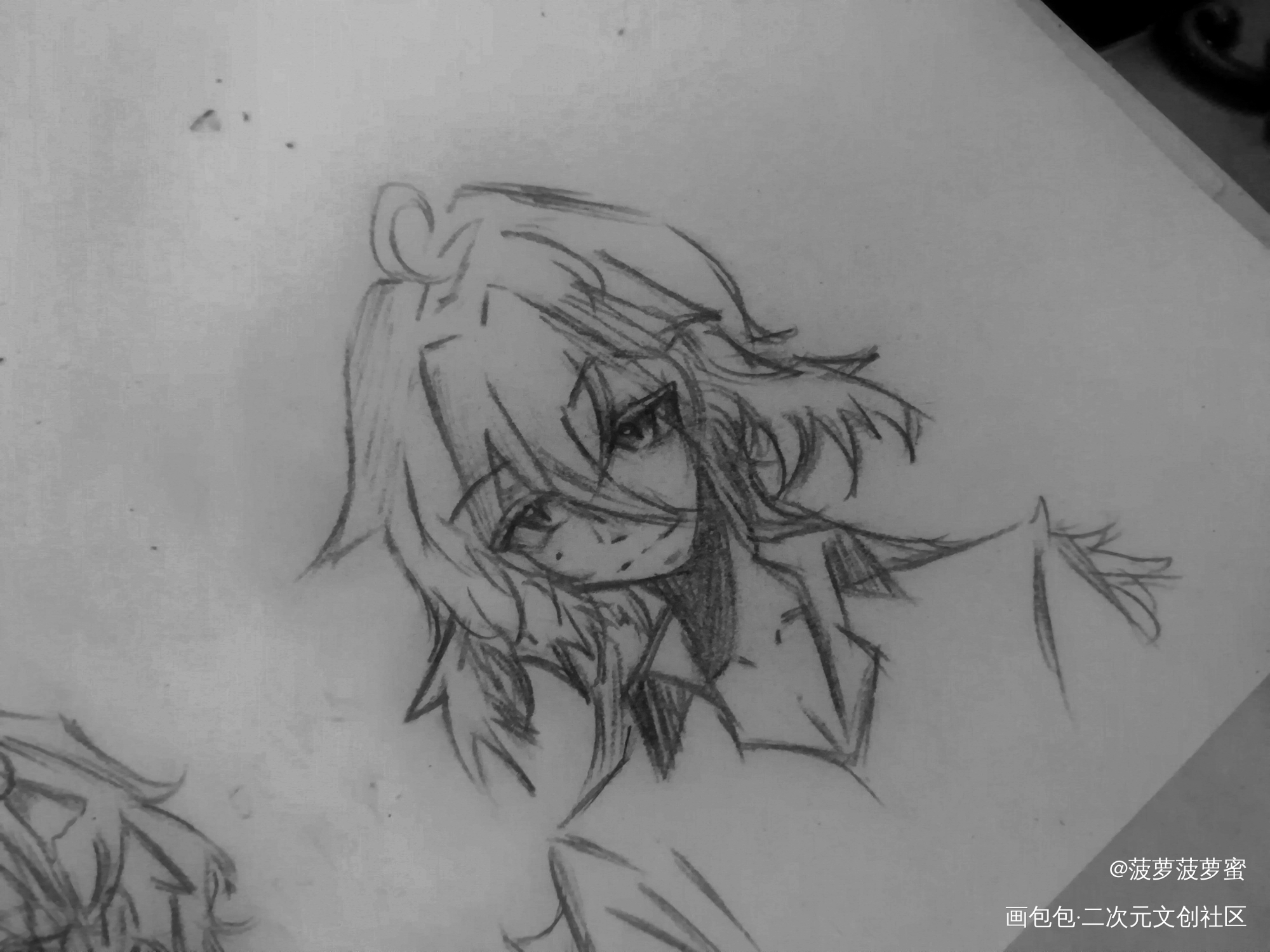 _铅笔oc绘画作品