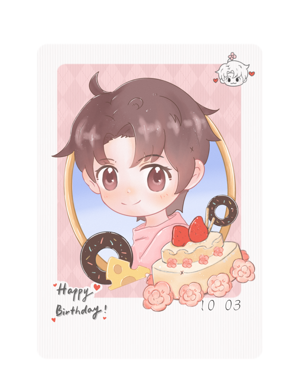 【盗墓笔记】小花生日快乐！！_盗墓笔记解雨臣绘画作品