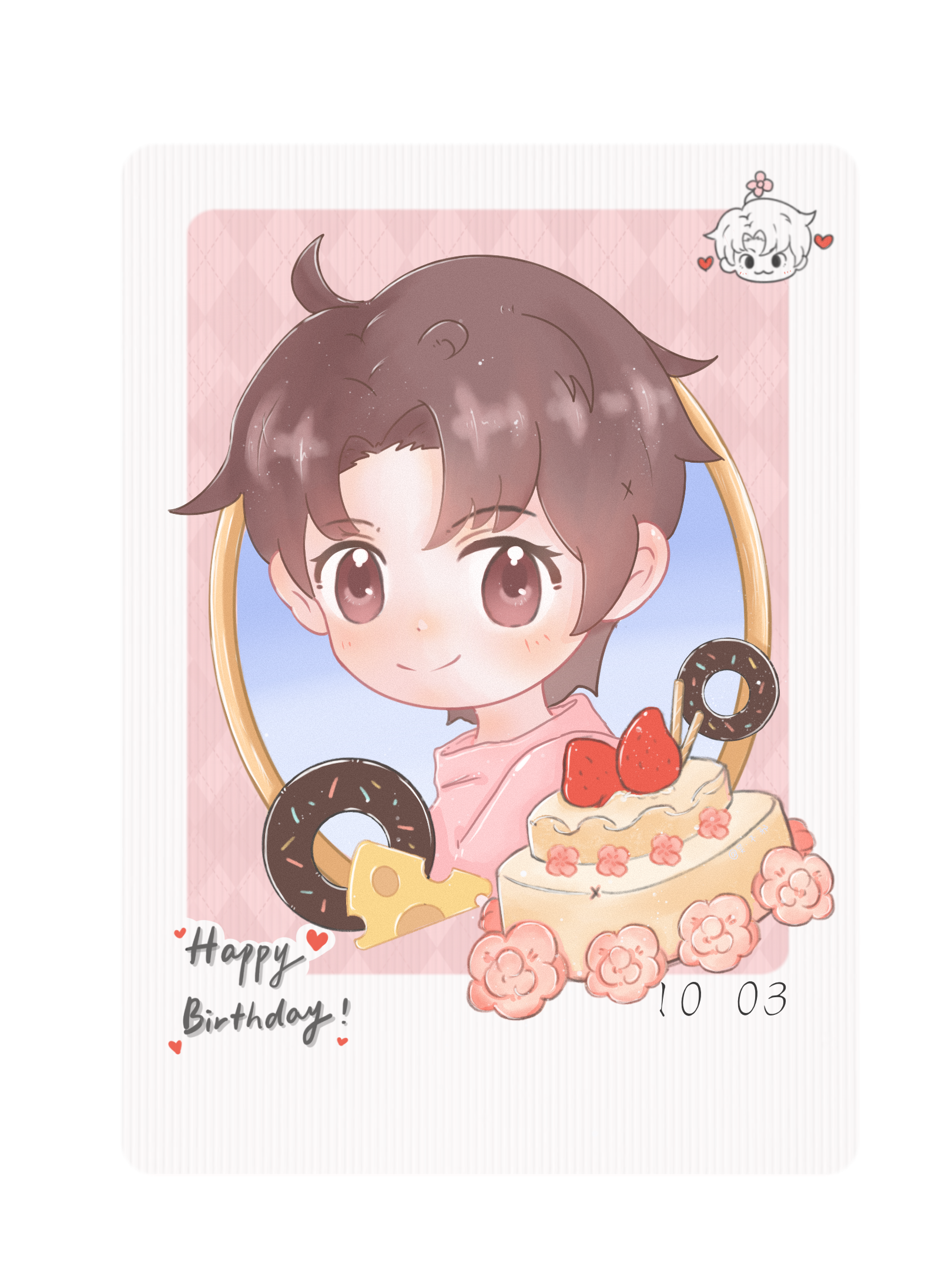 【盗墓笔记】小花生日快乐！！_盗墓笔记解雨臣绘画作品