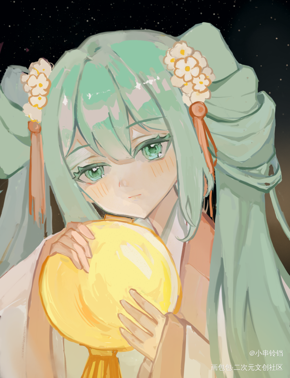 _初音未来绘画绘画作品