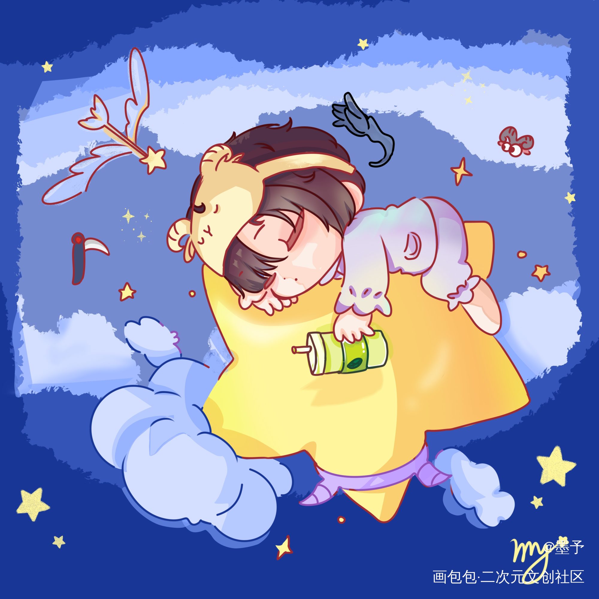 卡瓦_无限流玩家退休以后绘画作品
