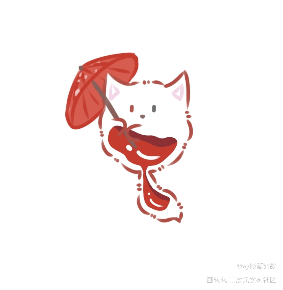 打卡打卡_天官赐福花怜谢怜花城Q版绘画作品