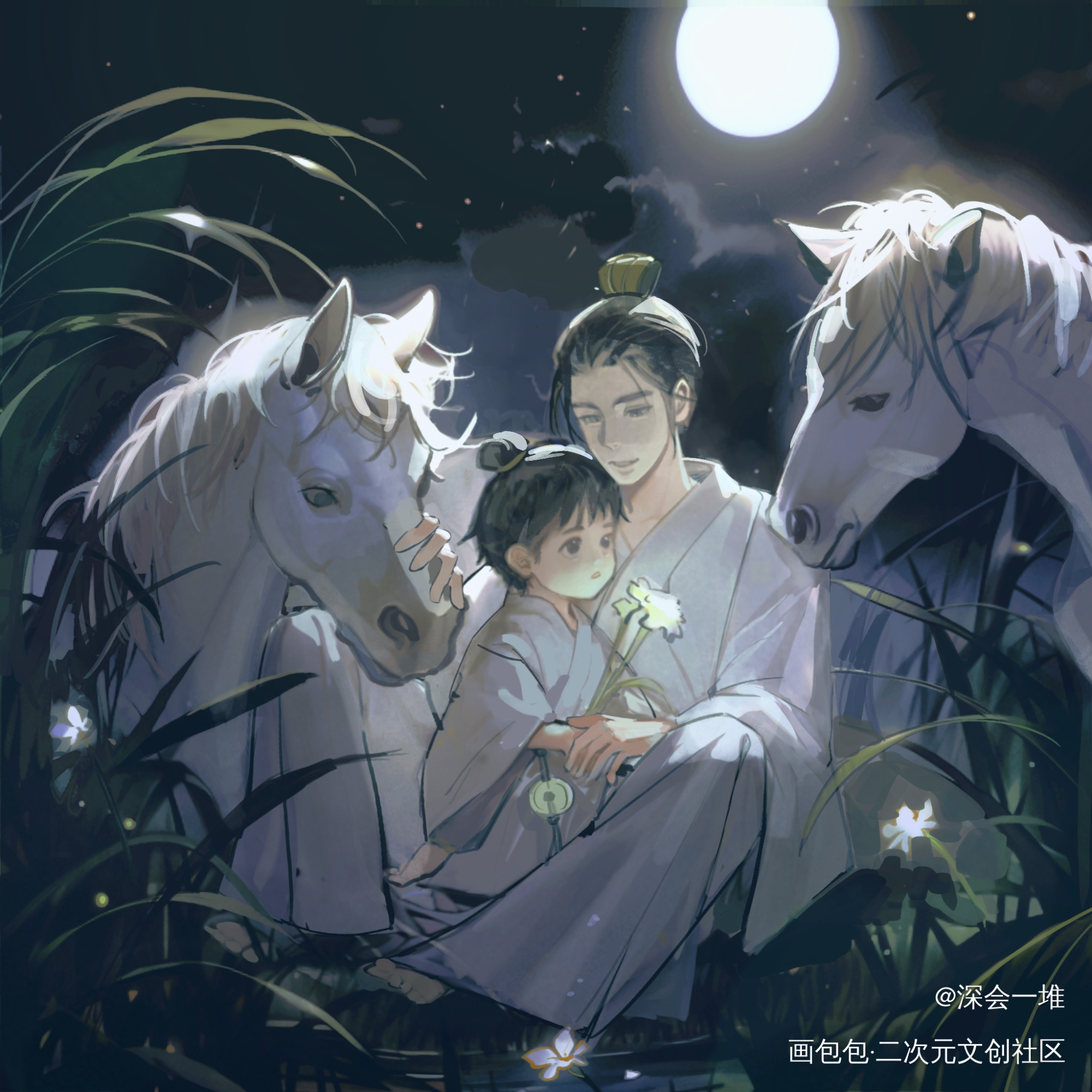 彼时_封神第一部姬发绘画作品