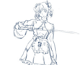 之前画的速写_绘画作品