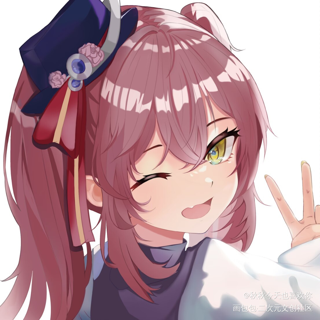 平涂_板绘涂稿件画画原创绘画作品