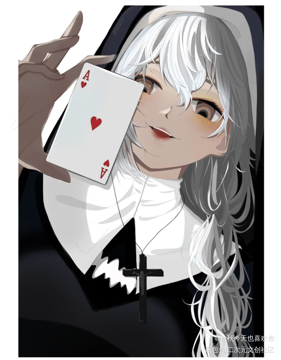 平涂_板绘涂稿件画画原创绘画作品