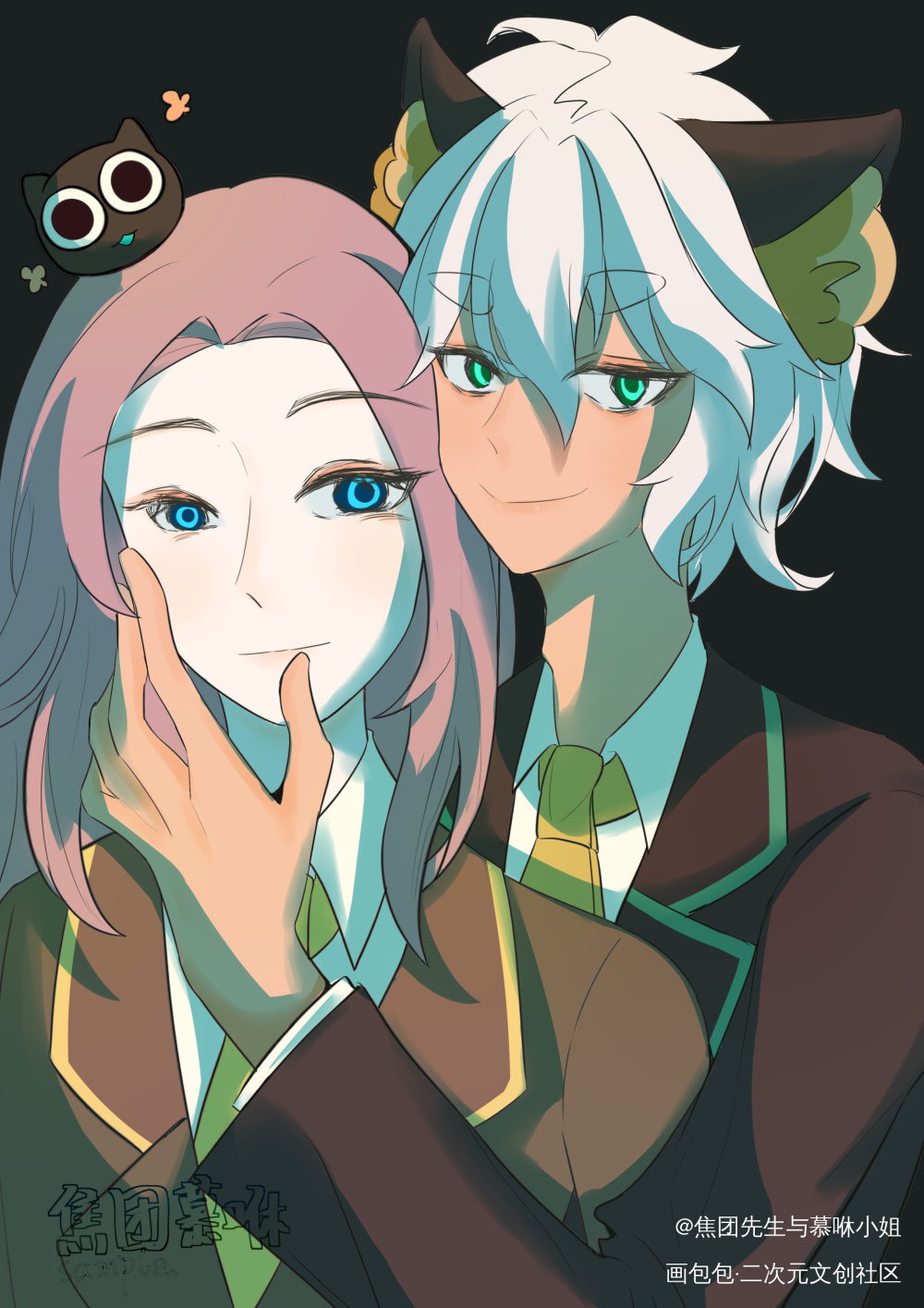 占有欲_罗小黑战记黑限无限罗小黑绘画绘画作品
