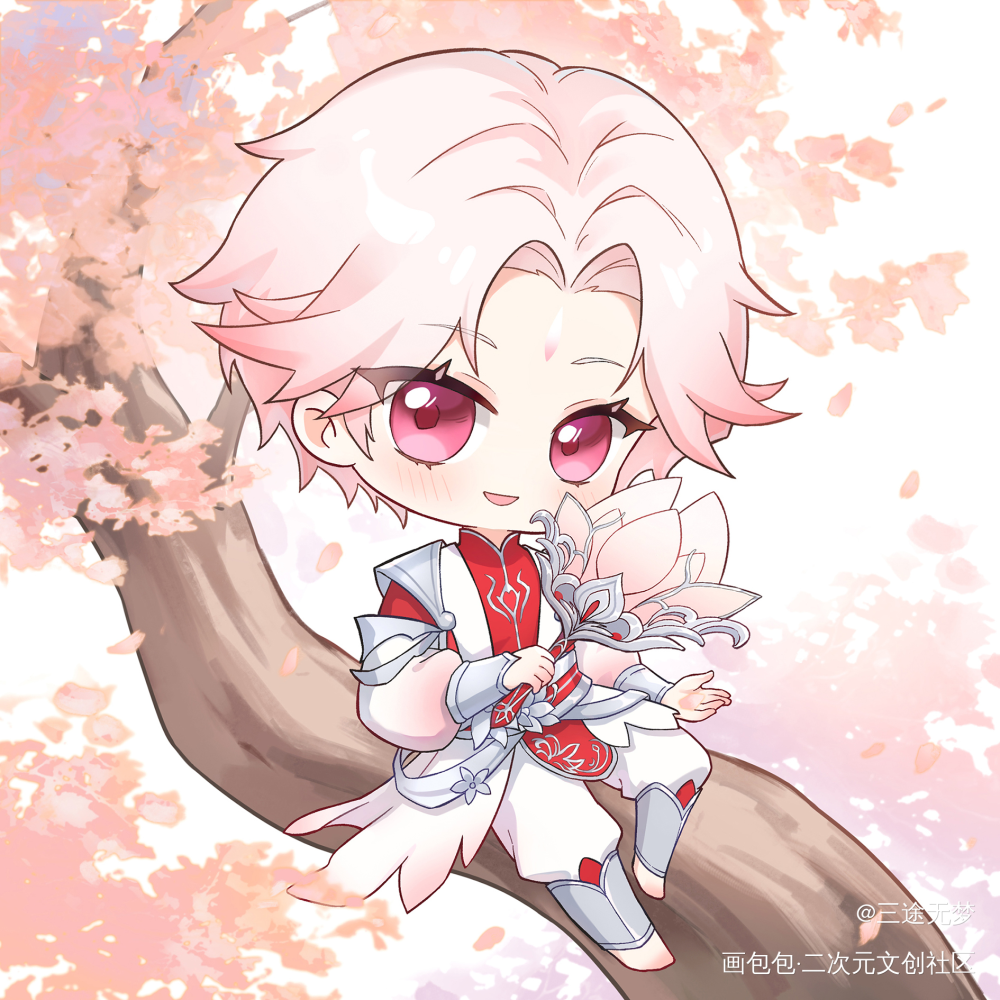 武陵仙君_王者荣耀诸葛亮Q版武陵仙君王者荣耀诸葛亮绘画作品