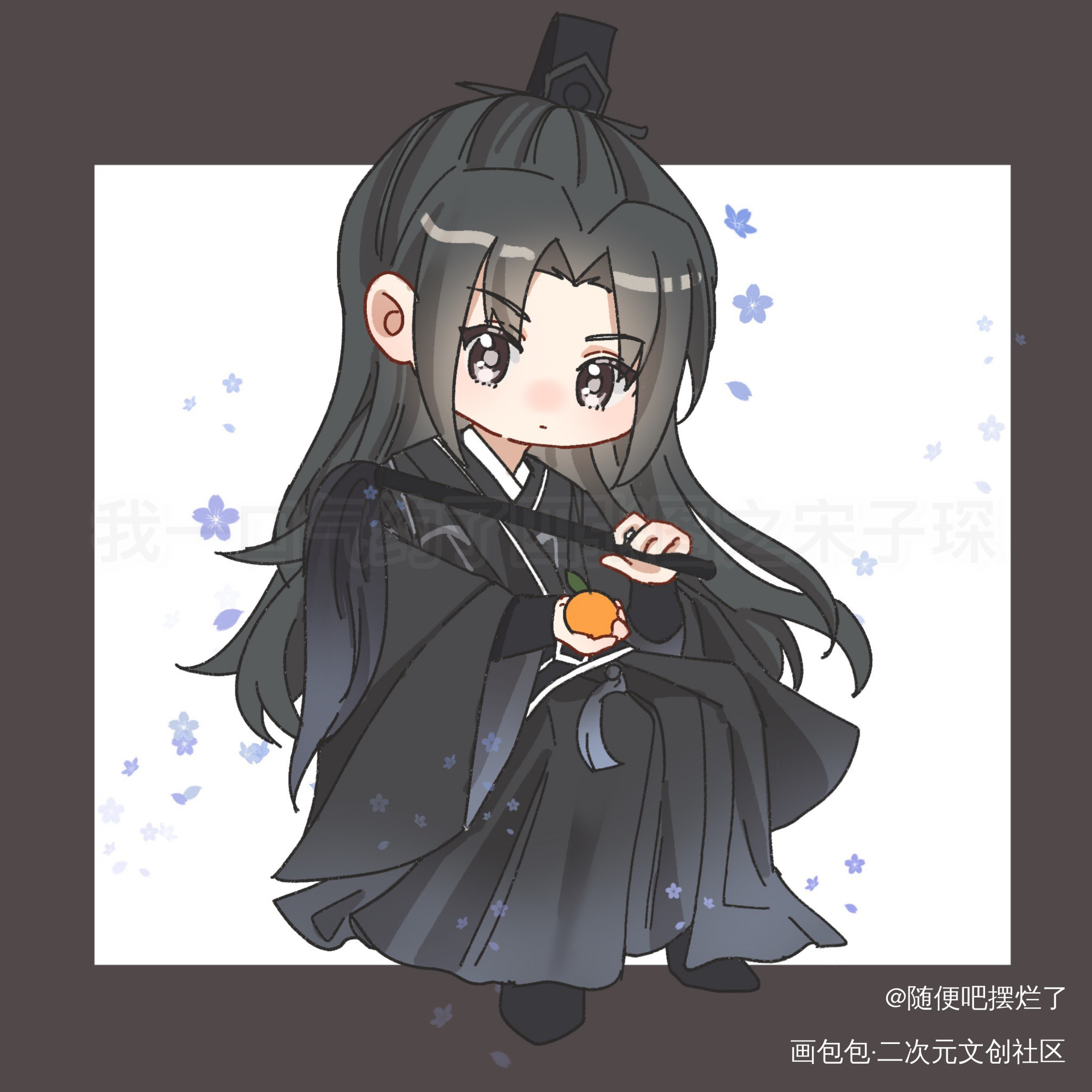 迟到的宋岚_魔道祖师宋子琛宋岚宋岚晓星尘双道长绘画作品