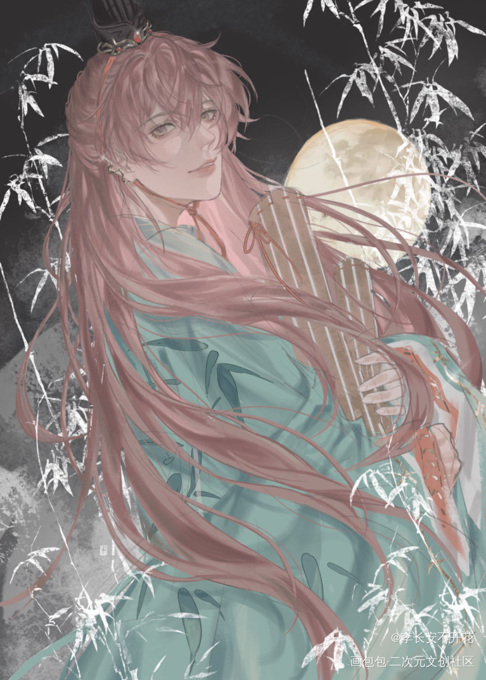 殿下，巧遇。_代号鸢代号鸢袁基绘画作品