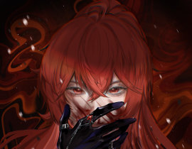 烫烫的女孩子？_绘画作品