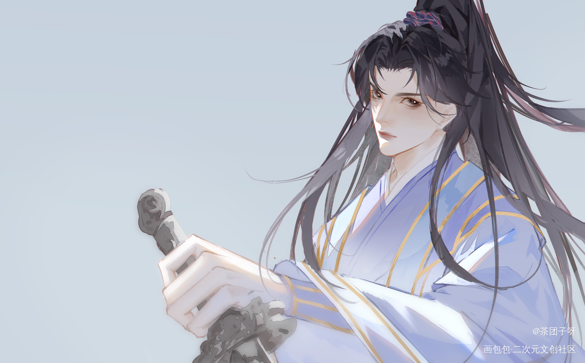 这次是方小宝！_莲花楼方小宝方多病绘画作品