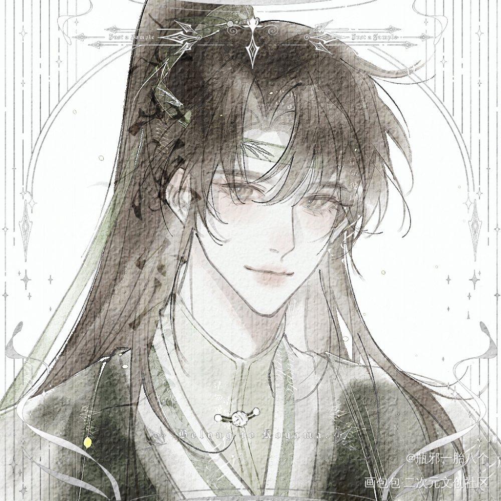 烟柳溪慢_盗墓笔记吴邪绘画作品