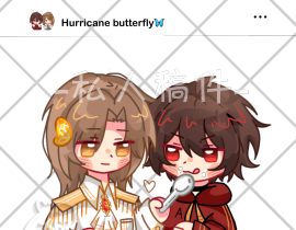 飓风蝴蝶🦋透卡_绘画作品